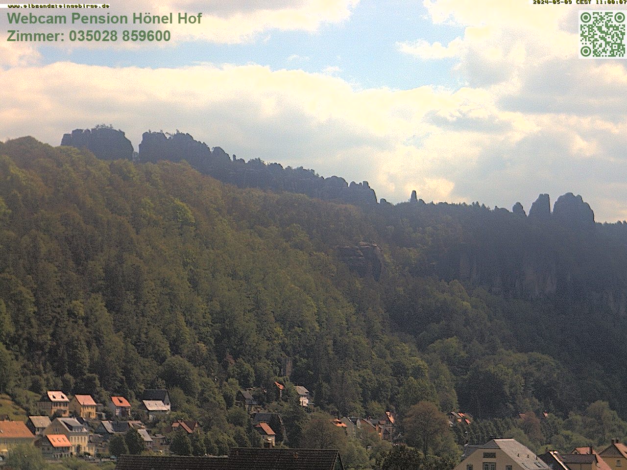 Elbsandsteingebirge - Webcam Schrammsteine