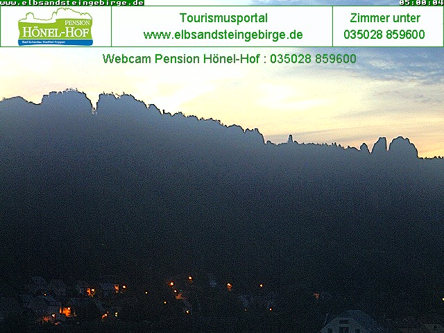 Schrammsteine Webcam